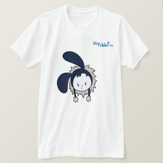 Er is een konijn op mijn shirt (Design voorkant)