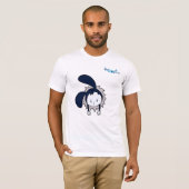 Er is een konijn op mijn shirt (Voorkant volledig)