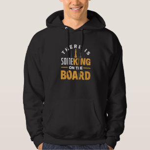 Er is een koning op de schaakkmaat Ga Hoodie
