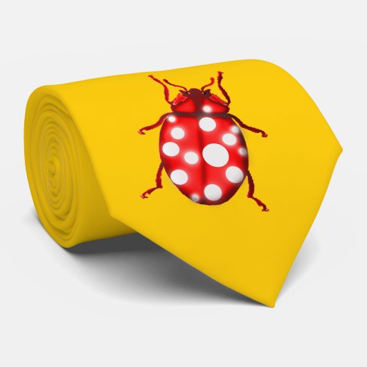 Er is een Lady Bug op mijn Stropdas Fun Neckwear G (Opgerold)