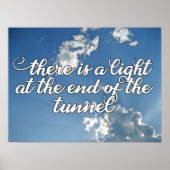 Er is een Licht aan het eind van de Tunnel Poster (Voorkant)