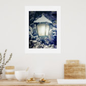 Er is een licht poster (Keuken)