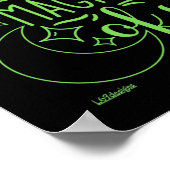 ER IS EEN MAGISCHE BINNENKANT VAN U inspirerend Poster (Hoek)