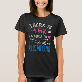 Er is een meisje, ze stal mijn hart, ze noemt me m t-shirt
