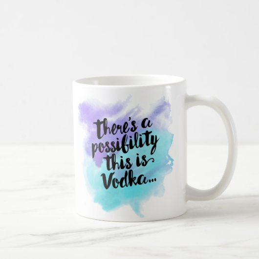 Er is een mogelijkheid dit is wodka koffie Mok (Rechts)