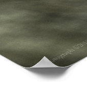 Er is een mooie afdruk poster (Hoek)