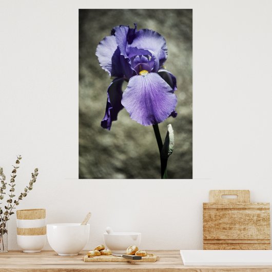 Er is een mooie afdruk poster (Keuken)