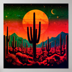 Er is een muur Kunst Poster