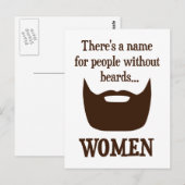 Er is een naam voor mensen zonder oorlogen... DAME Briefkaart (Voorkant / Achterkant)