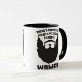 Er is een naam voor mensen zonder oorlogen... Dame Mok (Voorkant rechts)