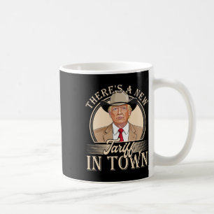 Er is een nieuw tarief in de stad grappig Trump po Koffiemok