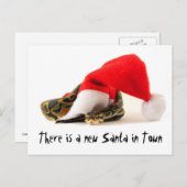 Er is een nieuwe kerstman in de stad feestdagenkaart (Voorkant / Achterkant)