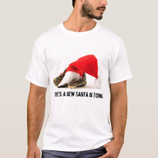 Er is een nieuwe kerstman in Town T-shirt (Voorkant)
