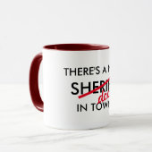 er is een nieuwe sheriff dokter in de medische pun mok (Voorkant links)