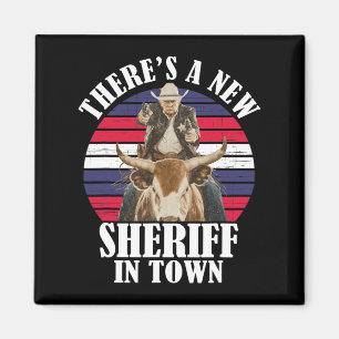 Er is een nieuwe sheriff in de stad Funny Trump De Magneet