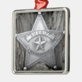Er is een nieuwe sheriff in de stad metalen ornament (Links)