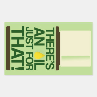 Er is een Oil Sticker