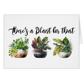 Er is een Plant voor die Kaart