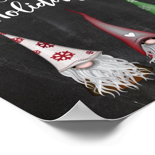 Er is een plek als thuis voor de Feestdagen Poster (Hoek)