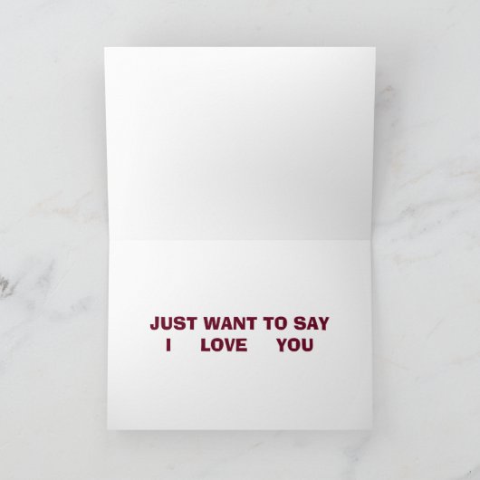 ER IS EEN REDE DAT WE ELKAAR HEBBEN ONTMOET-IK HOU KAART (Binnen)