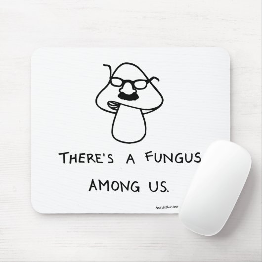 Er is een schimmel onder ons muismat (Met muis)