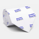 Er is een schouderoperatie uitgevoerd die stropdas (Opgerold)