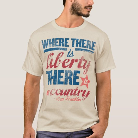 Er is een Shirt van vrijheid (Voorkant)