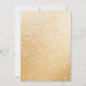 Er is een sneeuwig Baby shower in het dorp Kaart (Achterkant)