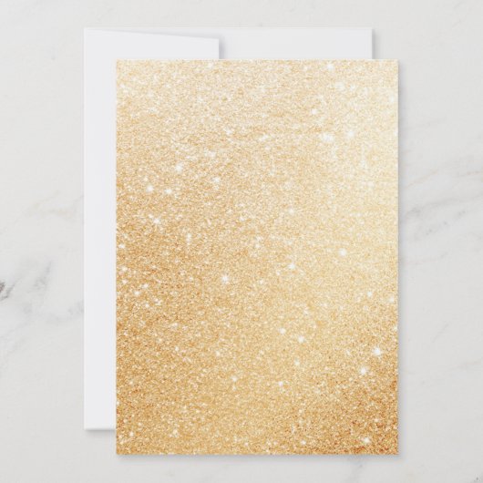 Er is een sneeuwig Baby shower in het dorp Kaart (Achterkant)