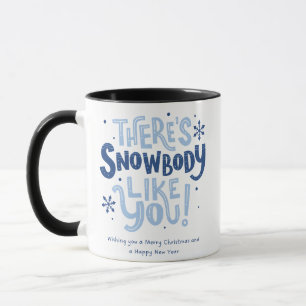 Er is een sneeuwlichaam zoals je koffie mok