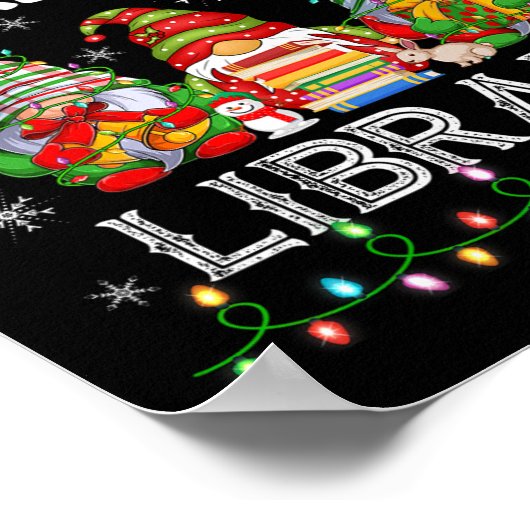 Er is een sneeuwplek zoals de bibliotheek Biblioth Poster (Hoek)