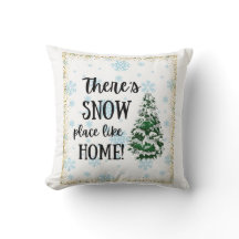 Er is een sneeuwplek zoals thuis