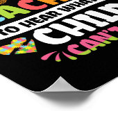 Er is een speciale leraar speciaal onderwijs voor  poster (Hoek)