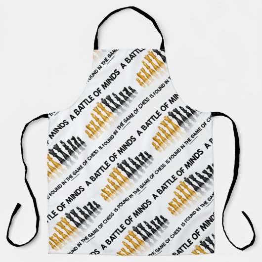 Er is een strijd tegen de Minderjarigen in het spe Schort (Voorkant)