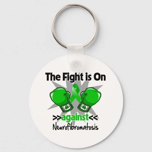 Er is een strijd tegen neurofibromatose. sleutelhanger (Voorkant)