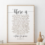 Er is een tijd voor alles, ecclesiastes 3:1-8 poster