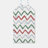 Er is een uitnodiging voor het Village Baby shower Cadeaulabel (Achterkant)