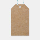 Er is een Village Modern Craft Baby shower Cadeaulabel (Achterkant)