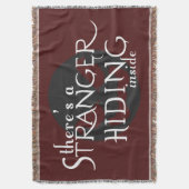 Er is een vreemdeling deken (Voorkant Verticaal)