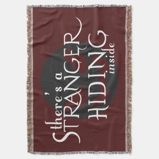 Er is een vreemdeling deken (Voorkant Verticaal)