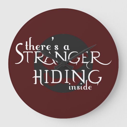 Er is een vreemdeling grote klok (Voorkant)