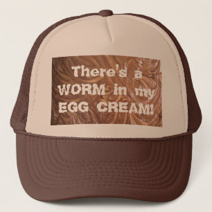 Er is een WORM in mijn EGG CREAM! Trucker Pet