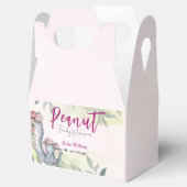 Er is een zoete kleine pinda onderweg bedankdoosjes (Geopend)