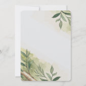 Er is een zoete kleine pinda onderweg kaart (Achterkant)