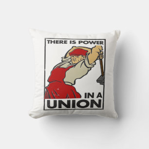 Er is energie in een Union Classic Kussen