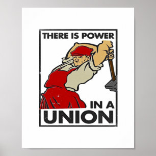 Er is energie in een Union Classic Poster