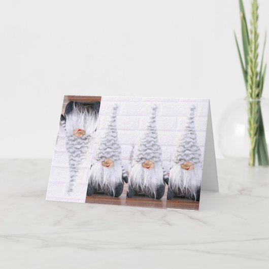 ** ER IS ER EEN IN ELKE MENIGTE ** GRAPPIGE GNOOM FEESTDAGEN KAART (Voorkant)