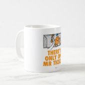Er is er maar één! koffiemok (Voorkant links)