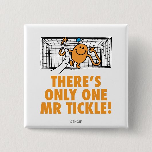 Er is er maar één! vierkante button 5,1 cm (Voorkant)