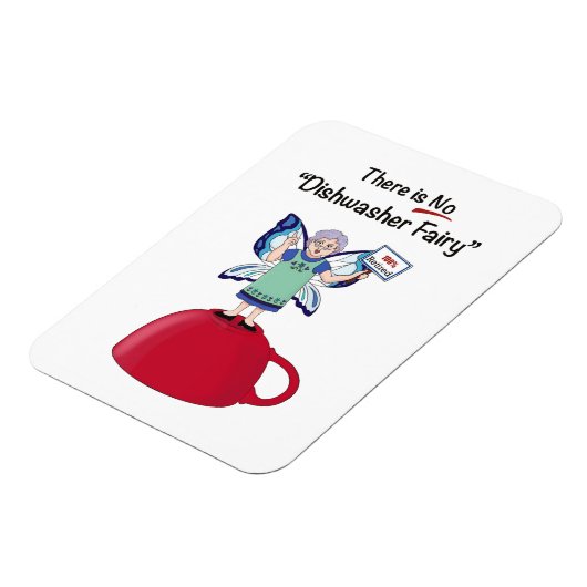 Er is geen "afwasmachine" sprookje met een gekke k magneet (Linkerzijde)